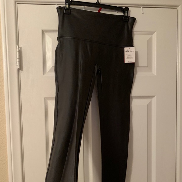 SPANX Pants - Spank Faux Leather Leggings